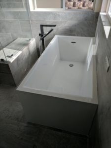 single bathtub